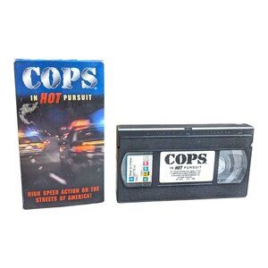 Cops - In Hot Pursuit (1996) VHS Tape - Police Crime Documentary - Tested Work